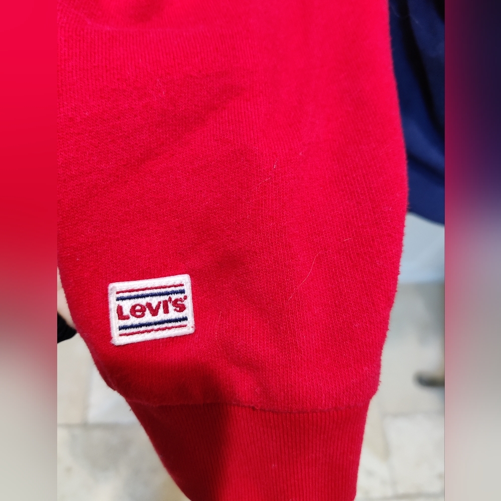 Levis Color Block Sweatshirt - Small - Picture 7 of 11